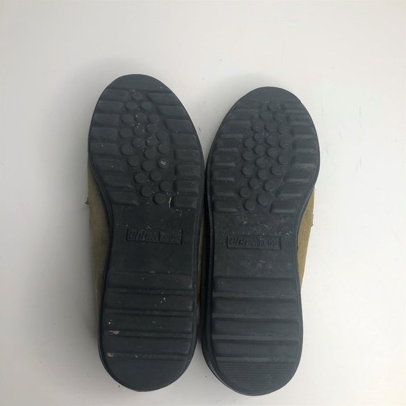 Ahh... Keds Olive Suede Kiltie Loafers - Picture 8 of 8